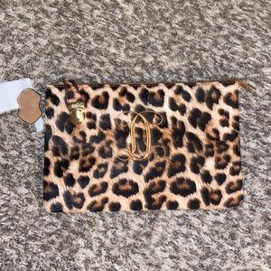 Cheetah Print clutch bag